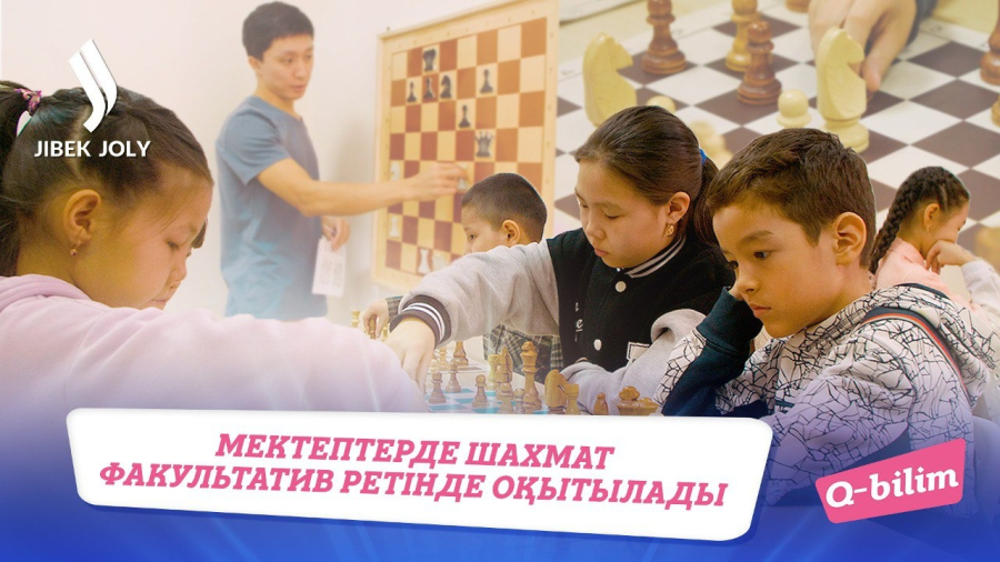 Мектептерде шахмат факультатив ретінде оқылады