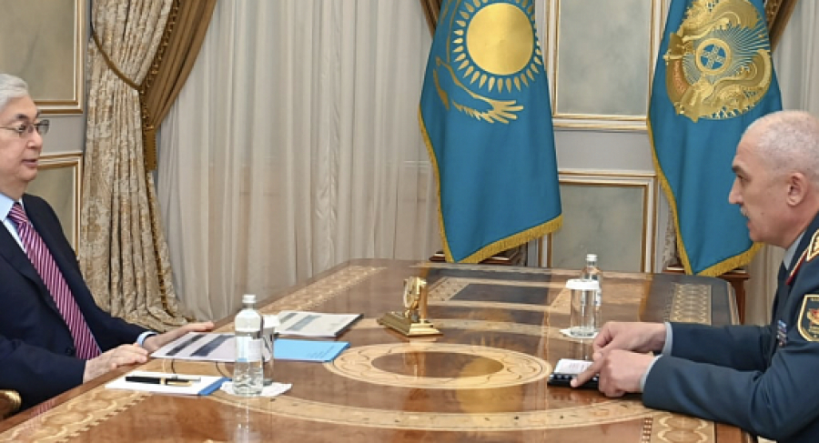 Президент Қорғаныс министрі Руслан Жақсылықовты қабылдады