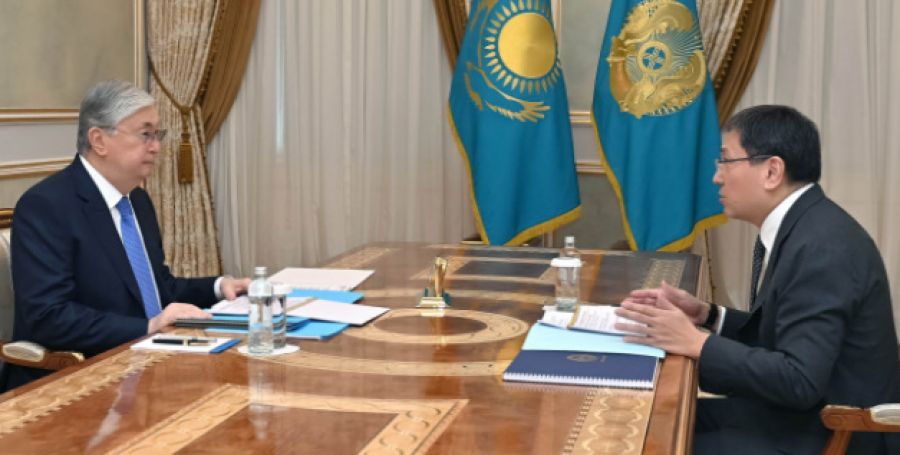 Президент Алматы қаласының әкімі Ерболат Досаевты қабылдады