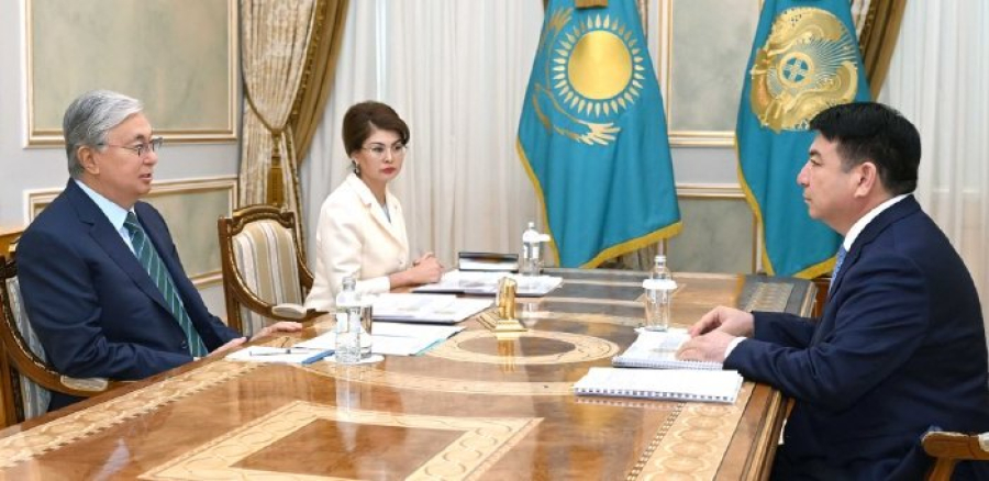 Касым-Жомарт Токаев принял Министра просвещения