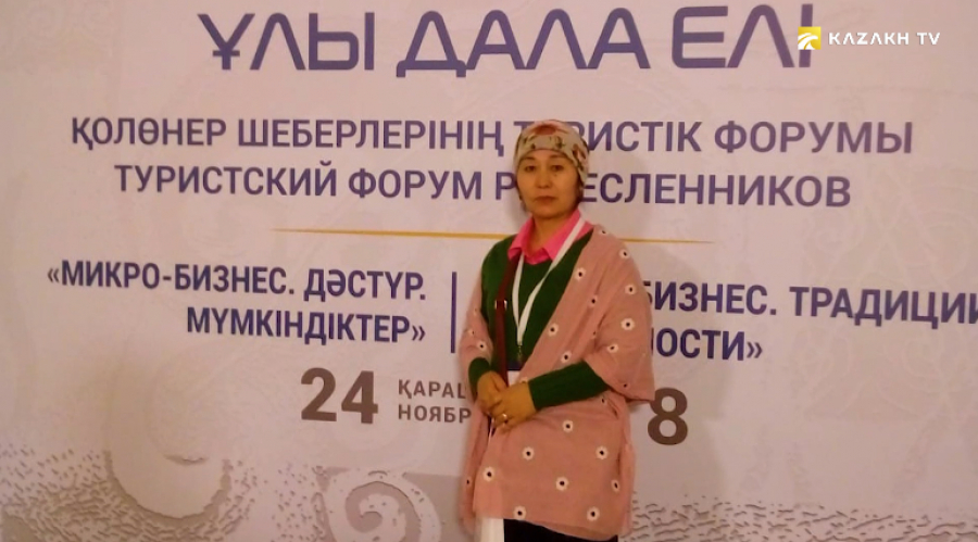 Қытайдан оралған Алтынгүл Мәденқызы қазақтың қолөнерін жаңғыртып жүр