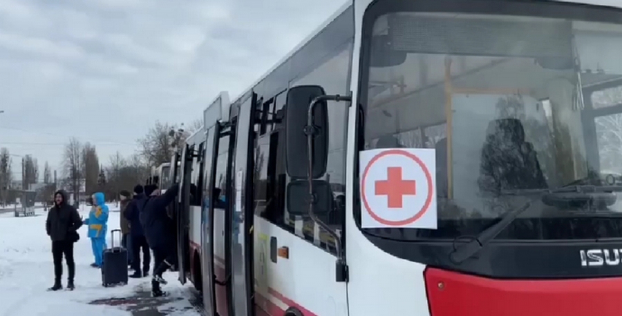 Украинада гуманитарлық дәліз іске қосылды