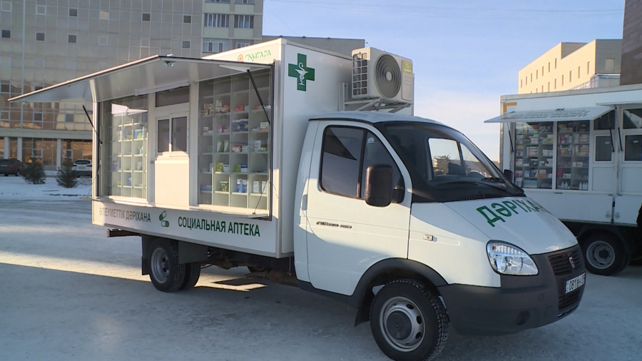 Шалғайдағы елді мекендерге мобильді дәріхана жүреді