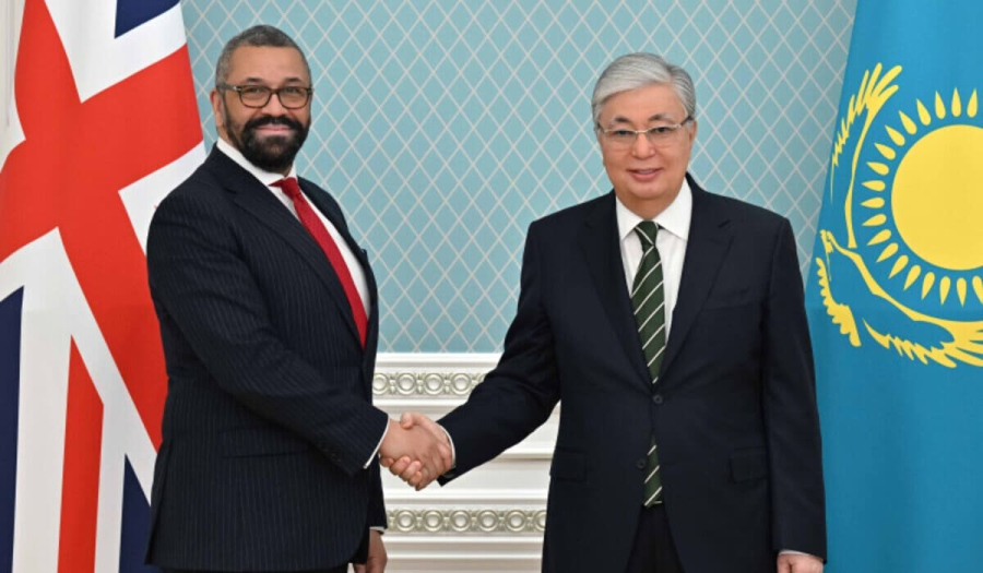 К. Токаев принял Джеймса Клеверли