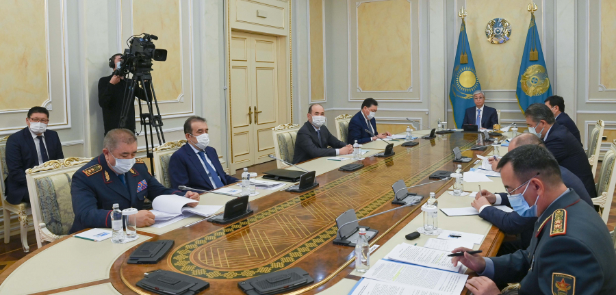 Мемлекет басшысы Жамбыл облысында болған жарылыстарға байланысты шұғыл жиналыс өткізді