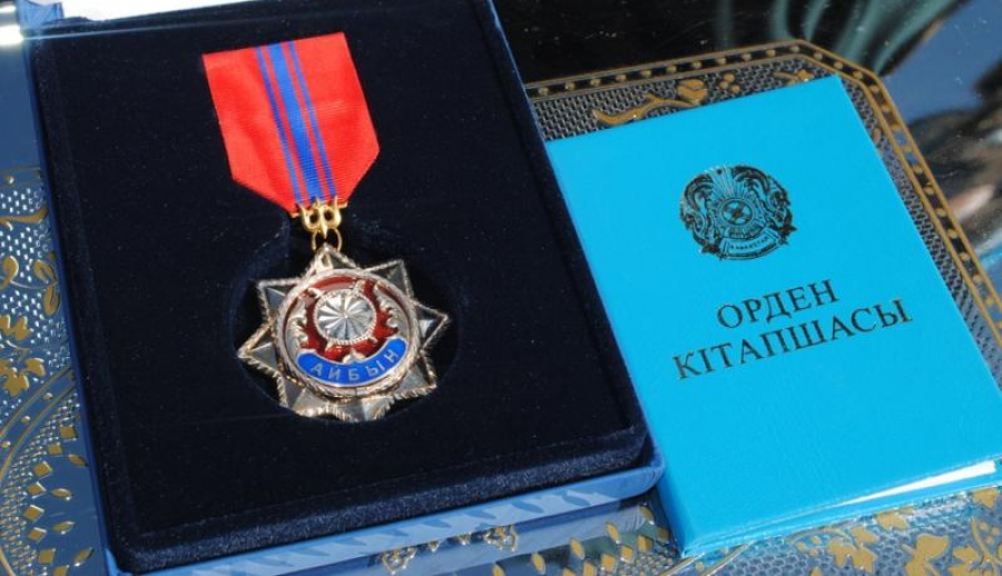 Президент жанқиярлық көрсеткен әскерилерді наградтады