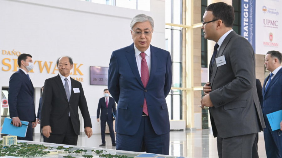 Қасым-Жомарт Тоқаев Nazarbayev University-не барды