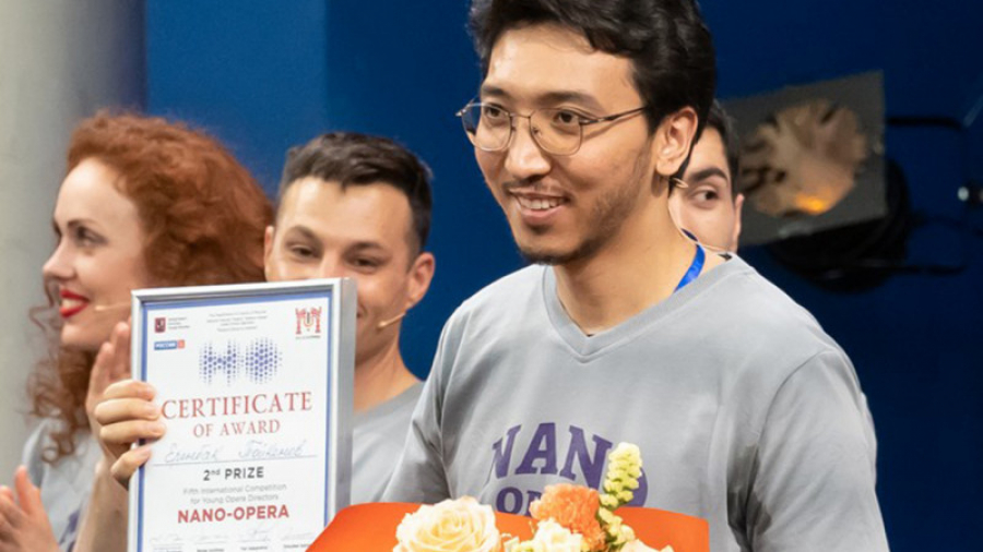 Режиссер театра «Астана Опера» занял 2 место на международном конкурсе в Москве