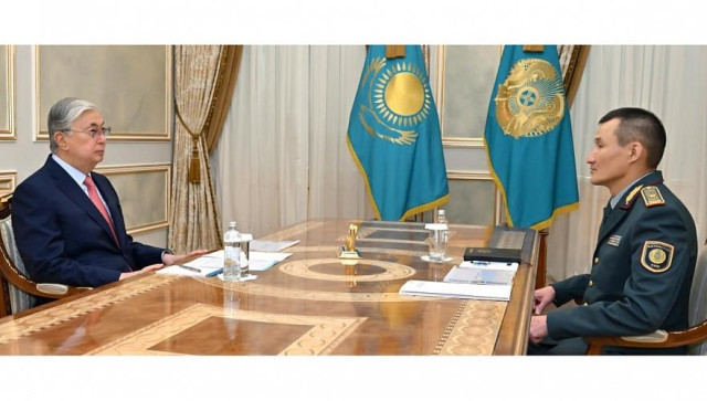 К. Токаев принял министра по чрезвычайным ситуациям
