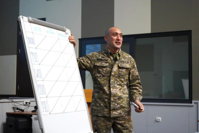 Қазақстанда шетелдік әскерилер БҰҰ курсынан өтуде