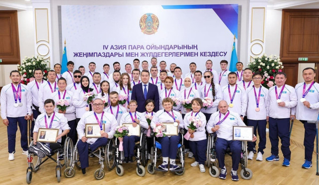 ҚР Премьер-Министрі IV пара Азия ойындарының жеңімпаздары мен жүлдегерлерімен кездесті